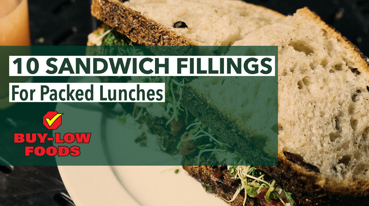 10 Sandwhich Fillings For Packed Lunches