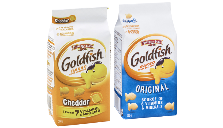 Pepperidge Gold Fish Cracker Snacks